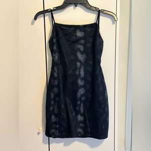 Urban Outfitters Snake Black Dress